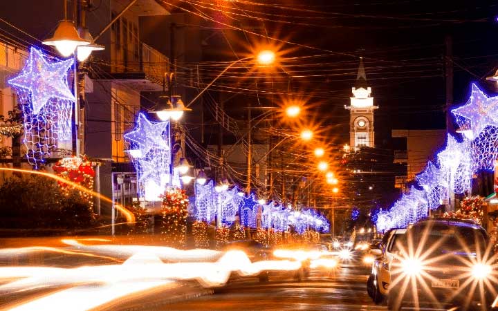 Ruas de Socorro Sp no Natal