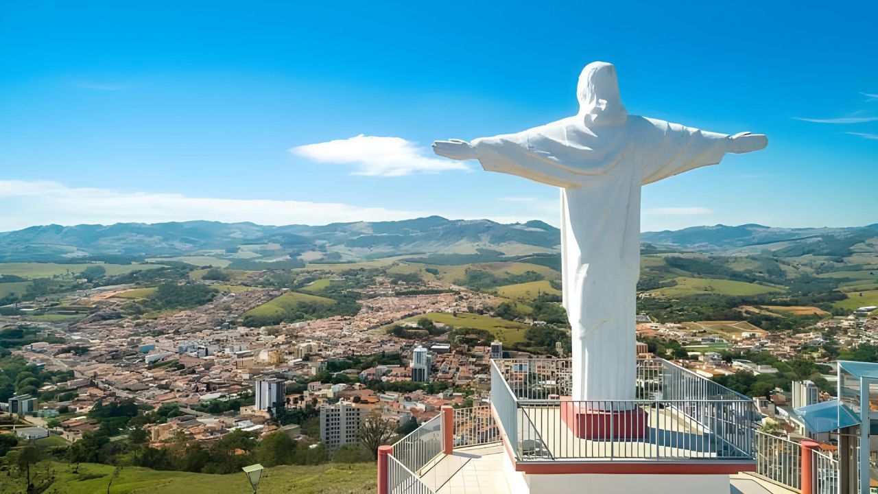 Foto divulgação: Mirante do Cristo em Socorro SP