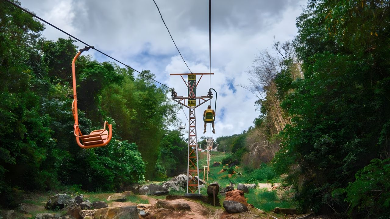 Foto de Divulgação: Teleférico Serra Negra